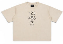 Load image into Gallery viewer, Numbers T-Shirt | Beige
