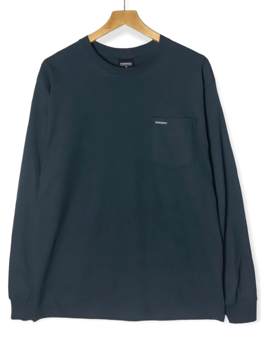 Long sleeve/pocket | Black